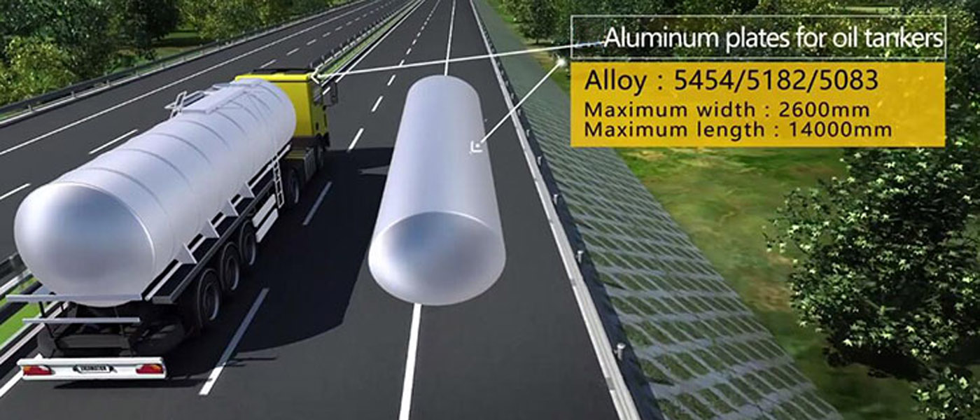 Alloy aluminium plate for Tank Truck